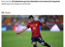 Enlace a Estos son todos los jugadores que Luis Enrique ha hecho debutar en la selección española y que tantas críticas le han hecho llegar