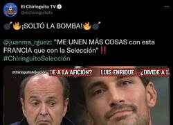 Enlace a La más que polémica frase de este periodista de 'El Chiringuito' sobre quien quiere que gane la final España-Francia