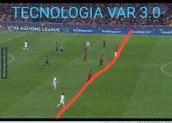 Enlace a Muy grande el VAR