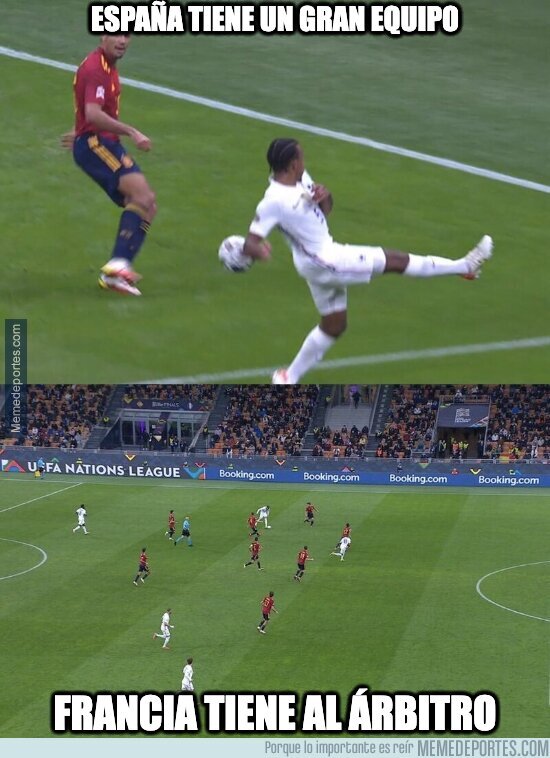 1146403 - Felicidades al árbitro por la victoria de Francia