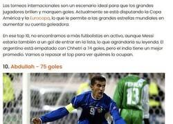 Enlace a Estos son los máximos goleadores en la historia de las selecciones nacionales
