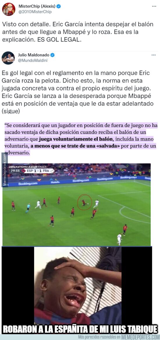 1146515 - Para los que todavía siguen diciendo que es robo de Francia