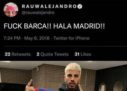 Enlace a El Barça recibe al 'madridista' Rauw Alejandro