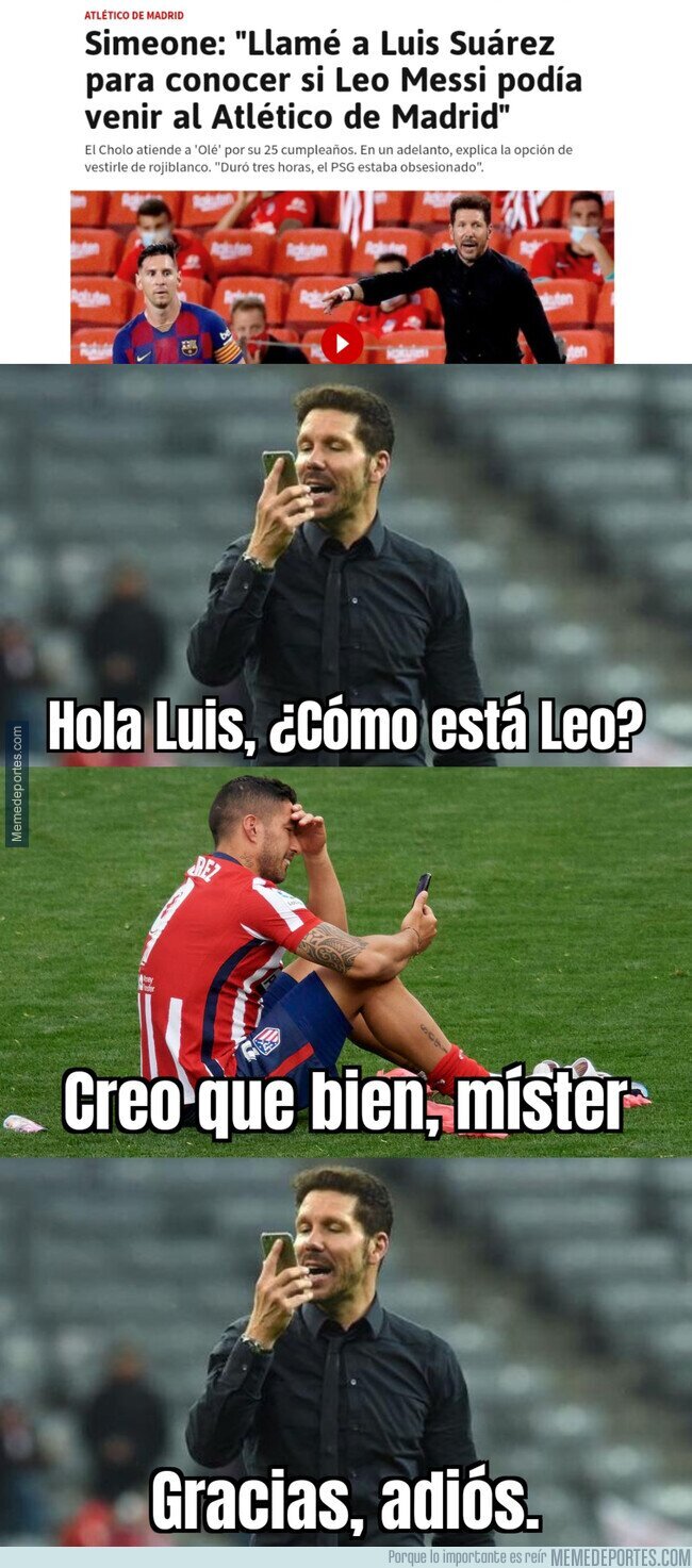 1146627 - Simeone preguntó por Messi