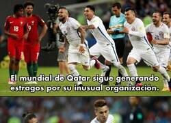 Enlace a Qatar 2022, cada vez con más detractores