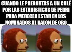 Enlace a ¿Con Pedri no aplica eso de las estadísticas verdad?