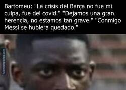 Enlace a Bartomeu sale de la cueva y ya va dejando perlas