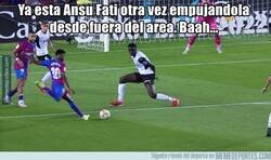 Enlace a Nunca conocerá el placer de un gol rebotado