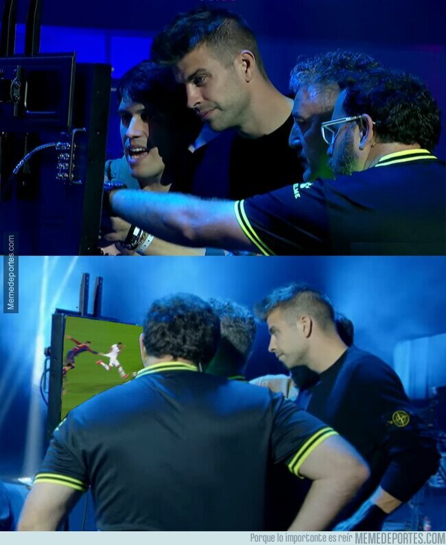 1146962 - ¿Qué vió Piqué en el VAR?