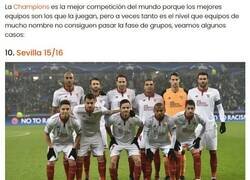 Enlace a Equipazos de Europa que soprendentemente se quedaron fuera de la fase de grupos de Champions