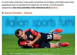 Enlace a Estos son los futbolistas más veteranos y destacados que podemos ver en la Serie A