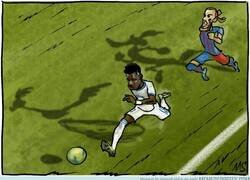 Enlace a Un correcaminos en el Camp Nou