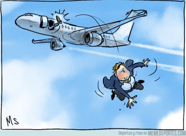 1147641 - Destituido en pleno vuelo de vuelta