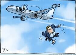 Enlace a Destituido en pleno vuelo de vuelta