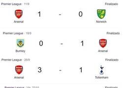 Enlace a Tremendo arrancón del Arsenal