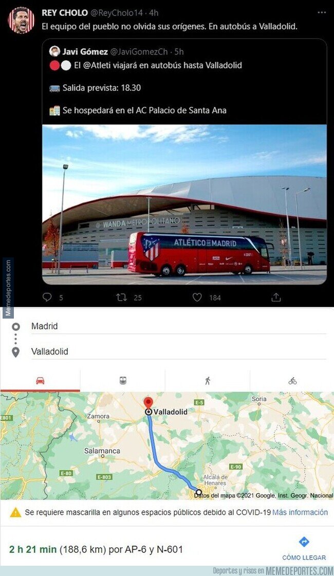 1147952 - 2 horas en bus, el Atleti es el equipo del pueblo