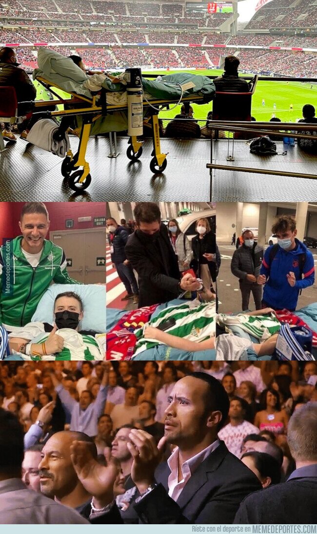 1147957 - Así vivió Miguel, un fan del Betis y del Atleti, el partido entre sus dos equipos