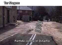 Enlace a Volvió Ter Stegen, por un rato