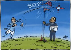 Enlace a Aspas pinchando globos