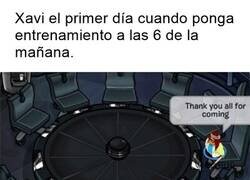 Enlace a El primer día de entrenamiento