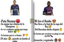 Enlace a Así son los fans de Dembelé