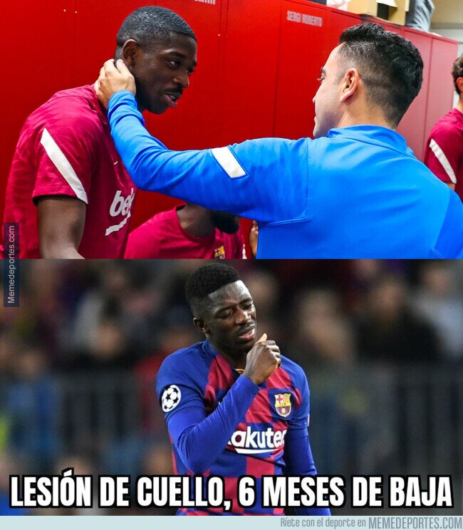 1148452 - Xavi conoció a Dembélé