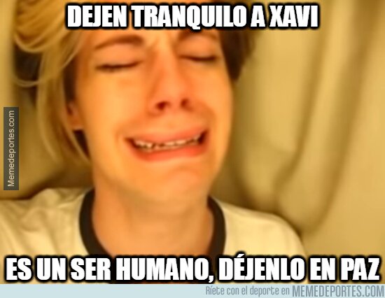 1148511 - Mientras tanto los culés ya no soportan tantos memes de Xavi