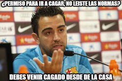 Enlace a Xavi es muy estricto con las normas