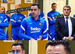 Enlace a Xavi no lo tiene fácil