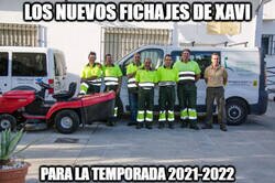 Enlace a Ya se está notando cada vez más la mano de Xavi.