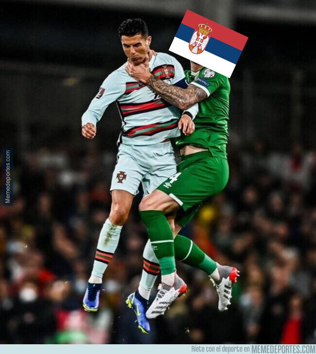 1148828 - Descripcion gráfica del batacazo de Portugal frente a Serbia