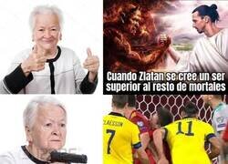 Enlace a Zlatan está dejando de caer bien