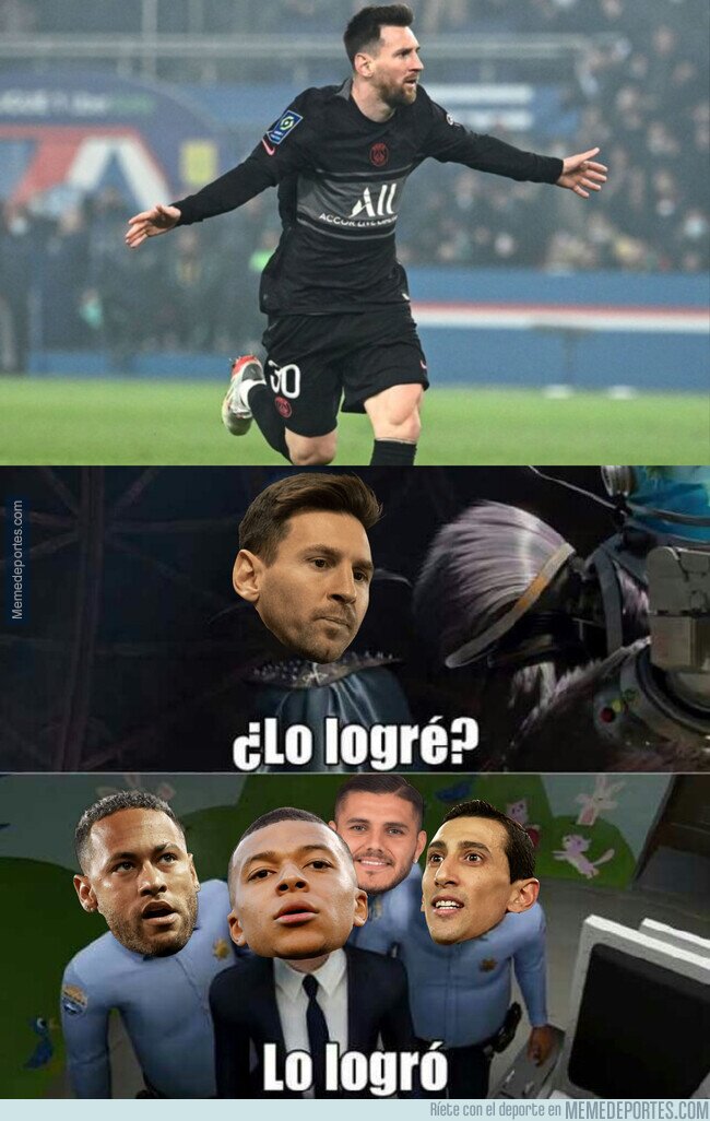1149222 - Messi logra su primer gol en Ligue 1