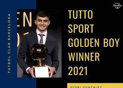 Enlace a ¿Pero cómo puede ganar el Golden Boy si no mete 1 gol y dos asistencias por partido?