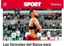 Enlace a El FCB en el mercado de invierno