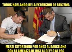 Enlace a Benzema en boca del antimadridismo pero...