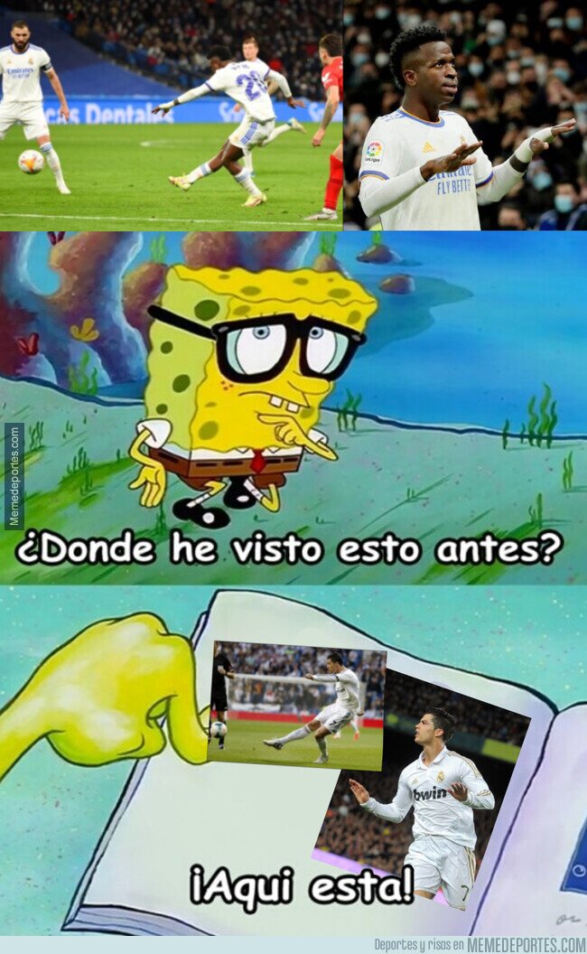 1149767 - Vinicius al más puro estilo CR7