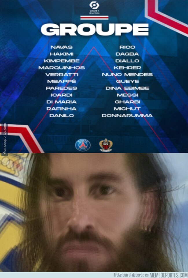 1149980 - Ramos vuelve a caerse de una convocatoria