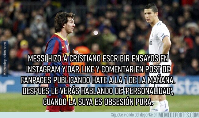 1149987 - Cristiano decide dejar de ocultar su obsesión con Messi