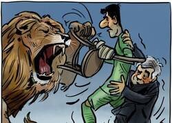 Enlace a Courtois detuvo a los leones