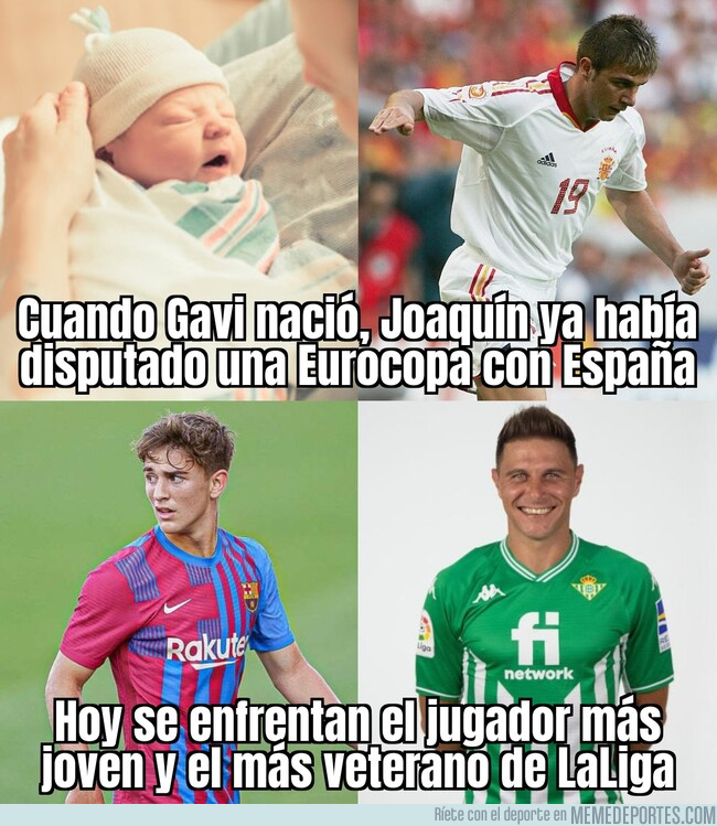 1150182 - Gavi vs Joaquín, duelo generacional