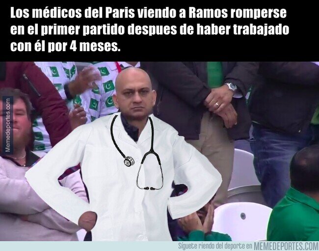 1150209 - Ramos tiene un cuarto de pie en el retiro