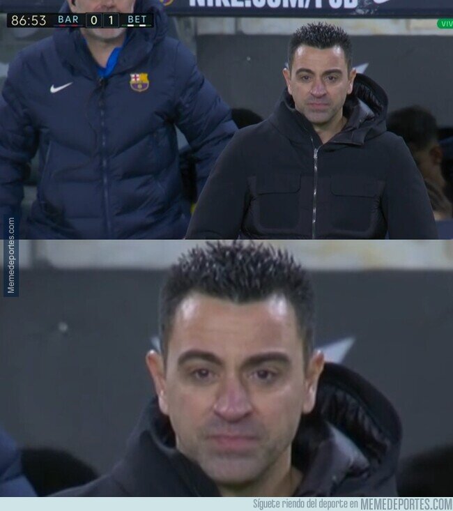 1150211 - Xavi con una cara de extrañar su Al Sadd