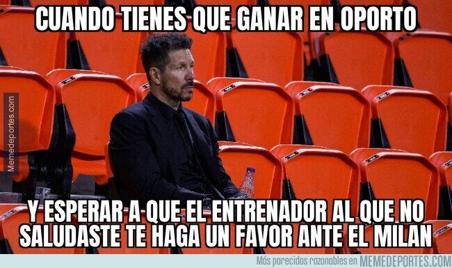 1150390 - Mala gestión del grupo de Champions por parte de Simeone