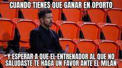 Enlace a Mala gestión del grupo de Champions por parte de Simeone