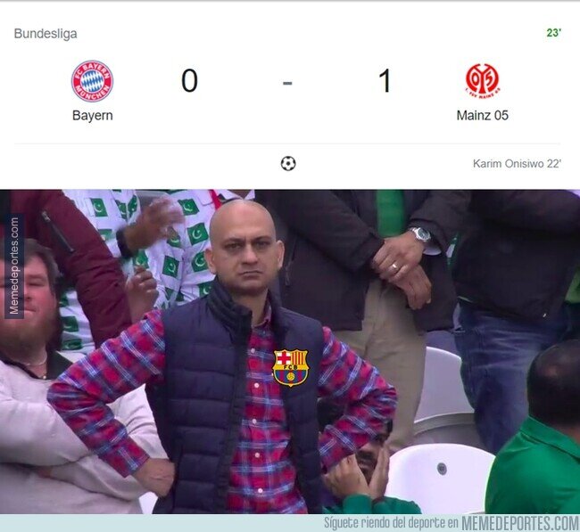 1150887 - El Mainz dándole más líos al Bayern en media hora que el Barça en 180 minutos.