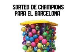 Enlace a Mala suerte en el sorteo para el Barcelona