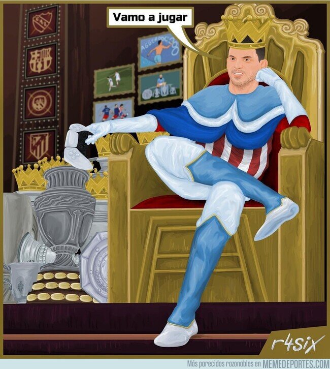 1151281 - King Agüero, por @r4six