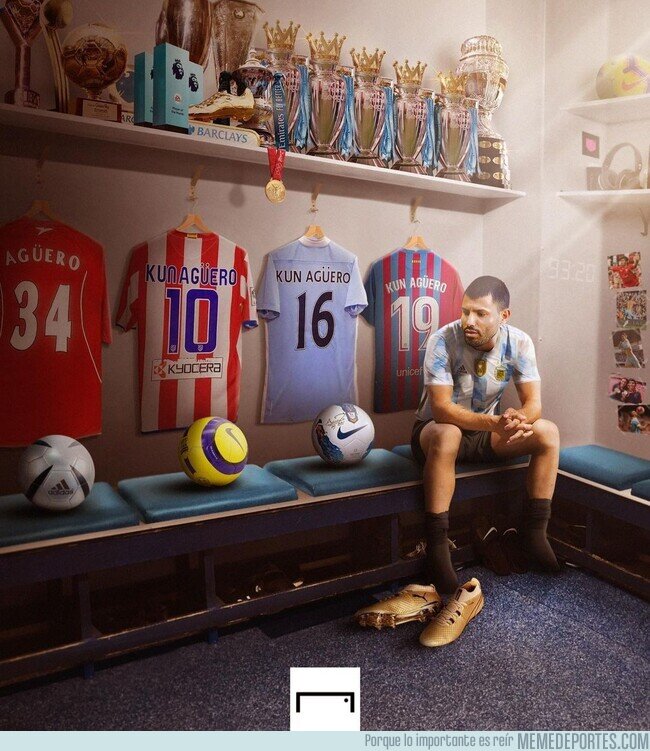 1151397 - La carrera que deja atrás el Kun Agüero