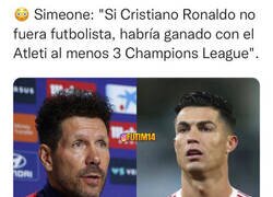 Enlace a Simeone reconociendo más las cosas que todos los antis juntos